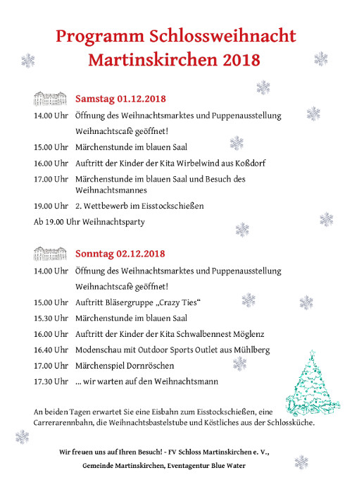 Schlossweihnacht 2018